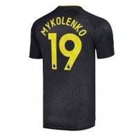 Camiseta Everton Vitaliy Mykolenko #19 Segunda Equipación Replica 2024-25 mangas cortas